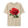 Unisex Clothing Red Rose Tees Birthday Camisa Unisex Retro Funny Camisa Unisexs TShirts Funny Tops Tees Top Quality