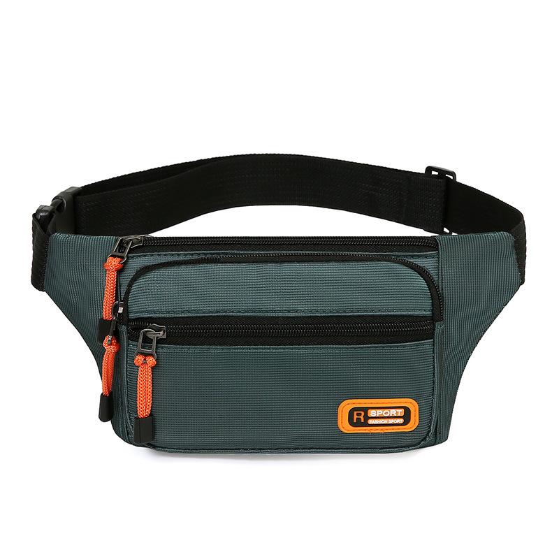 Unisex Multifunctional Waterproof Waist Bag: Large Capacity for Outdoor, Business, Money, and Phone.