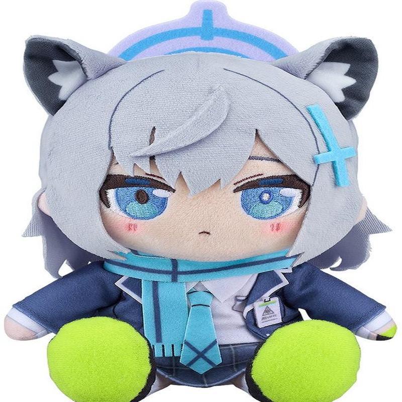 1/2Pcs Blue Archive Plush Game Cartoon Sunaookami  Siroko Anime Plush Toy Kawaii  Doll Toys Soft Stuffed Room Decor Xmas Gifts