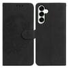 For Samsung Galaxy S25+ Case Butterfly Flower Imprinted PU Leather Wallet Stand Phone Cover