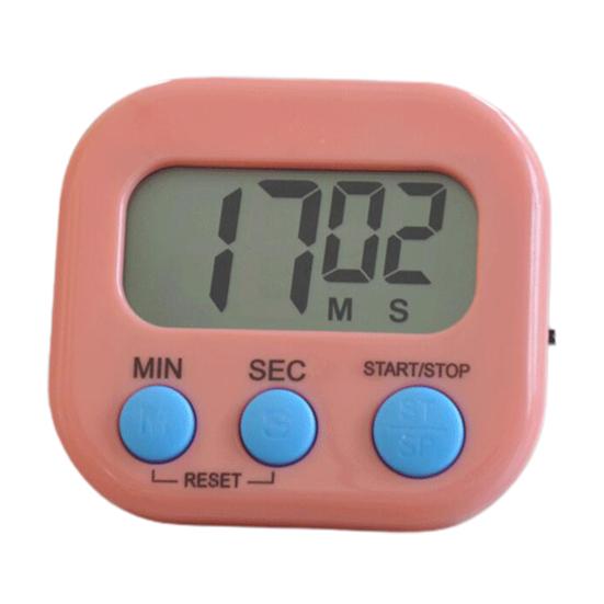 

Цифровой таймер Yousheng, точные игры, управление временем, пластиковый будильник с обратным отсчетом, кухонные аксессуары розовый