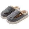 Pantoufles d'hiver confortables en coton Lapin espiègle: Antidérapant, Épais, Confortable, pour Femmes & Hommes.