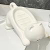 Cat-Shaped Soap Dish Drainage Soap Tray Non-Slip Holder