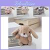 Rabbit Realistic Adorable Plush Keychain With Soft Pp Cotton Stuffing Cute Keyring Toy Perfect For Couples And Bags Car