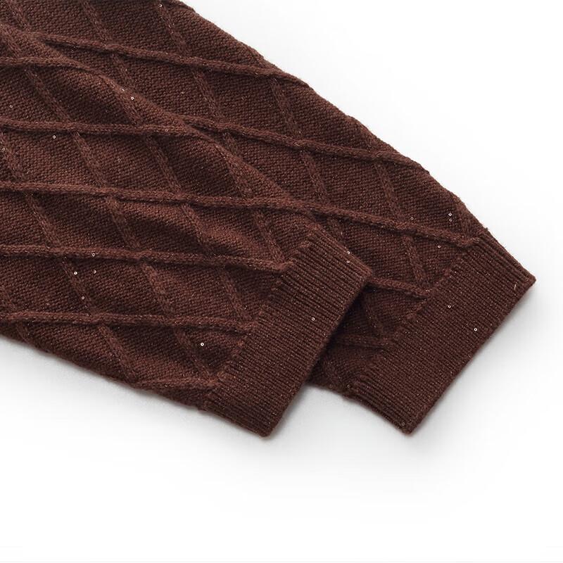 GOELIA Warm Wool Shimmer Pullover Sweater