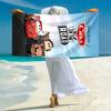 1pc Cars Adventure Road Beach Towel, Highly Absorbent, Soft Comfortable, Yoga, Swimming, Fitness, Camping, Beach Activities. B730034