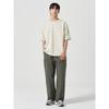8SECONDS Cotton Open Pocket Elastic Waist Pants Khaki (454721Lqah)
