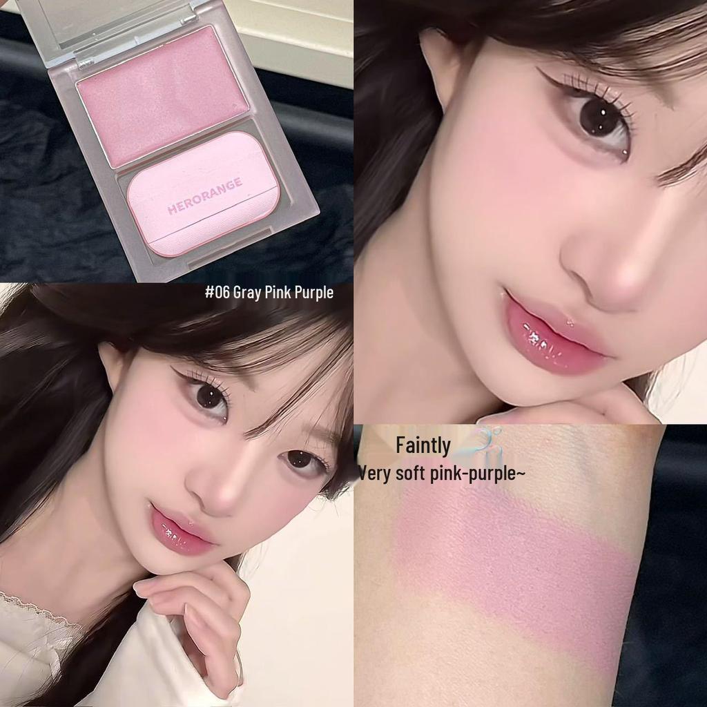 Bobo Milk Mist Vitality Blush: Natural Matte Korean Style for a Youthful Complexion.