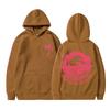 Mens Oversized Drop Shoulder Hooded Sweatshirt Loose Fit Casual Streetwear Winter Cotton Blend