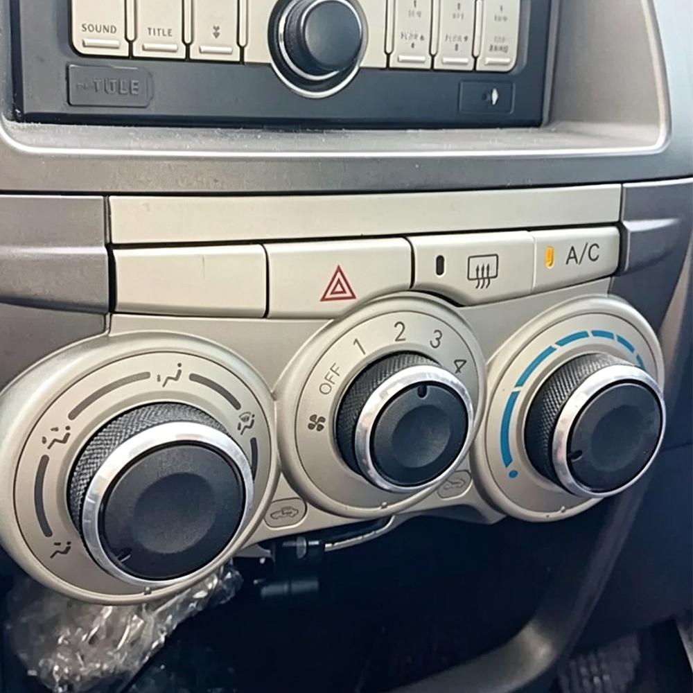 Car AC Knobs for Daihatsu Sirion 2 MK2 2004 - 2015 for Perodua Myvi 1st 2005 - 2011 3Pcs/set Air Conditioning Switch Button Knob
