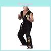 Authentic Cobra Kai The Karate Kid Saga Halloween Cosplay Costumes Taekwondo Party Set