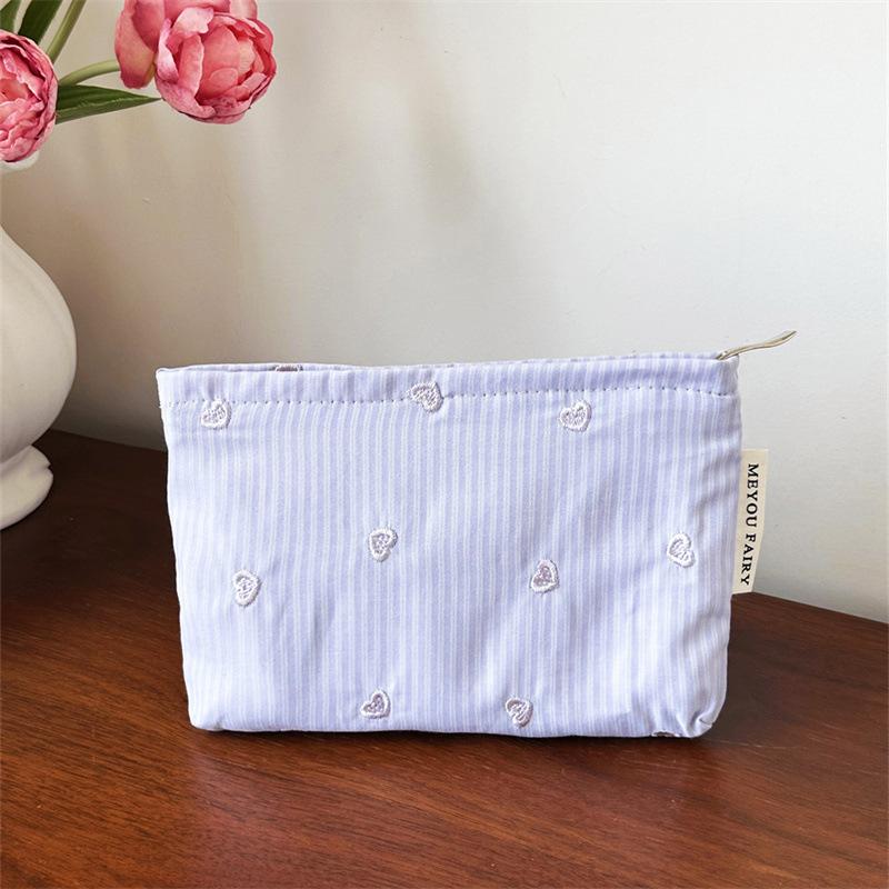 

Small Fresh Cosmetic Bag Large-capacity Portable Skin Care Product Storage Bag Travel Liner Bag Makeup Bag Wash Bag S