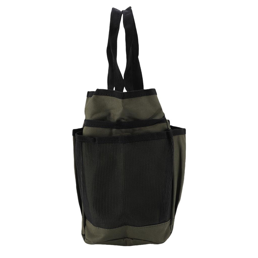 Garden Tool Bag Multi Purpose Double Layer 600D Oxford Gardening Bag for Planting Transplanting