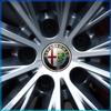 Für Alfa Romeo 147 159 156 Giulietta Giulia Mito Spider Alpha NKopfstütze 4 Stück 60MM Auto Radnabenkappe Auto Zubehör