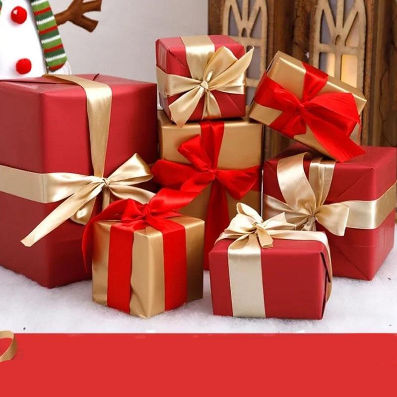 Buy 7 Pcs New Year Christmas Gift Box Gift Box Duitou Window Hotel