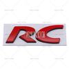 Car Styling RC CC 3D Metal Zinc Alloy Car Badge Body Fender Rear Trunk Adhesive Decal Emblem for Volkswagen VW Passat CC RC Zd4