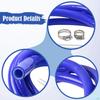 Car Sunroof Drain Hose with Clamps and Cable Ties,Roof Window Drainage Part