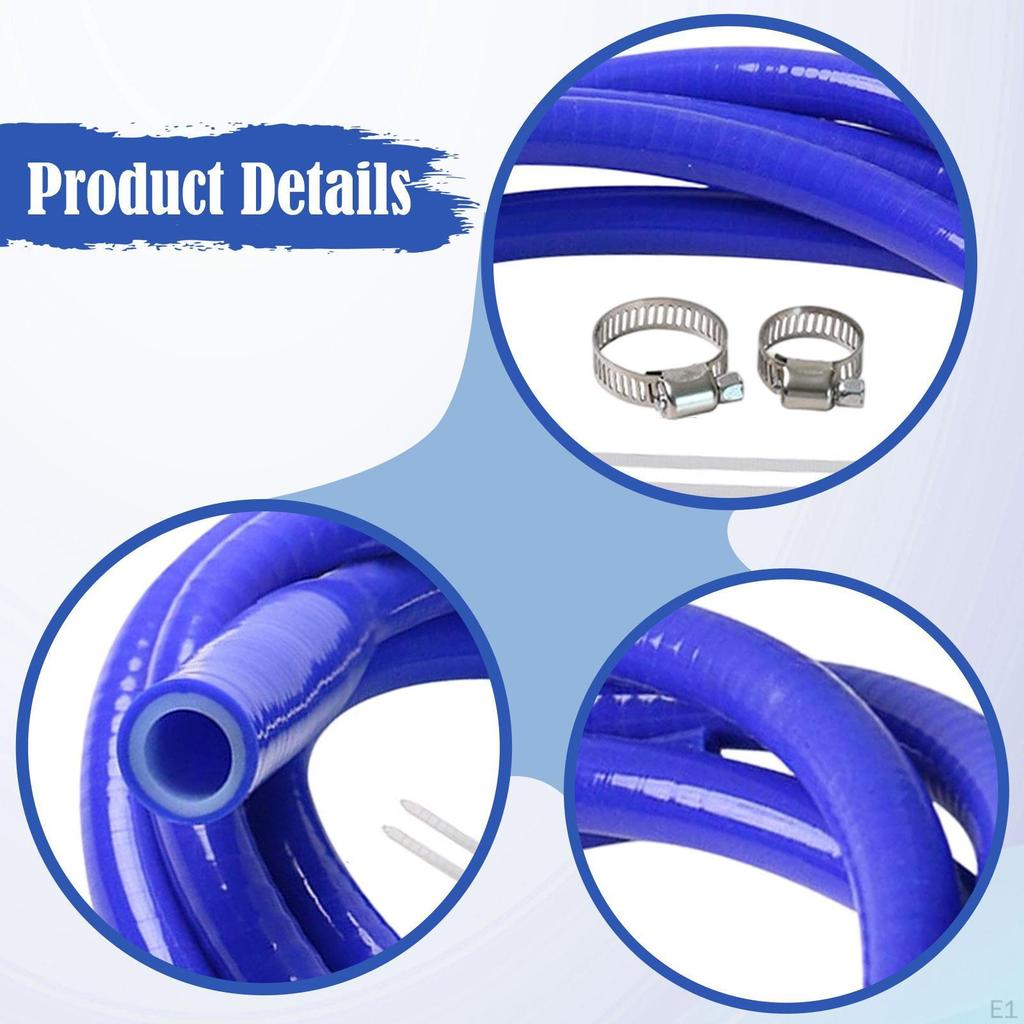 Car Sunroof Drain Hose with Clamps and Cable Ties,Roof Window Drainage Part