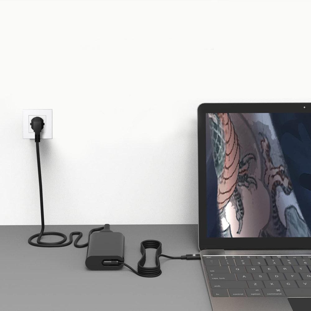Dell 65W Laptop Power Adapter with USB-C Cable