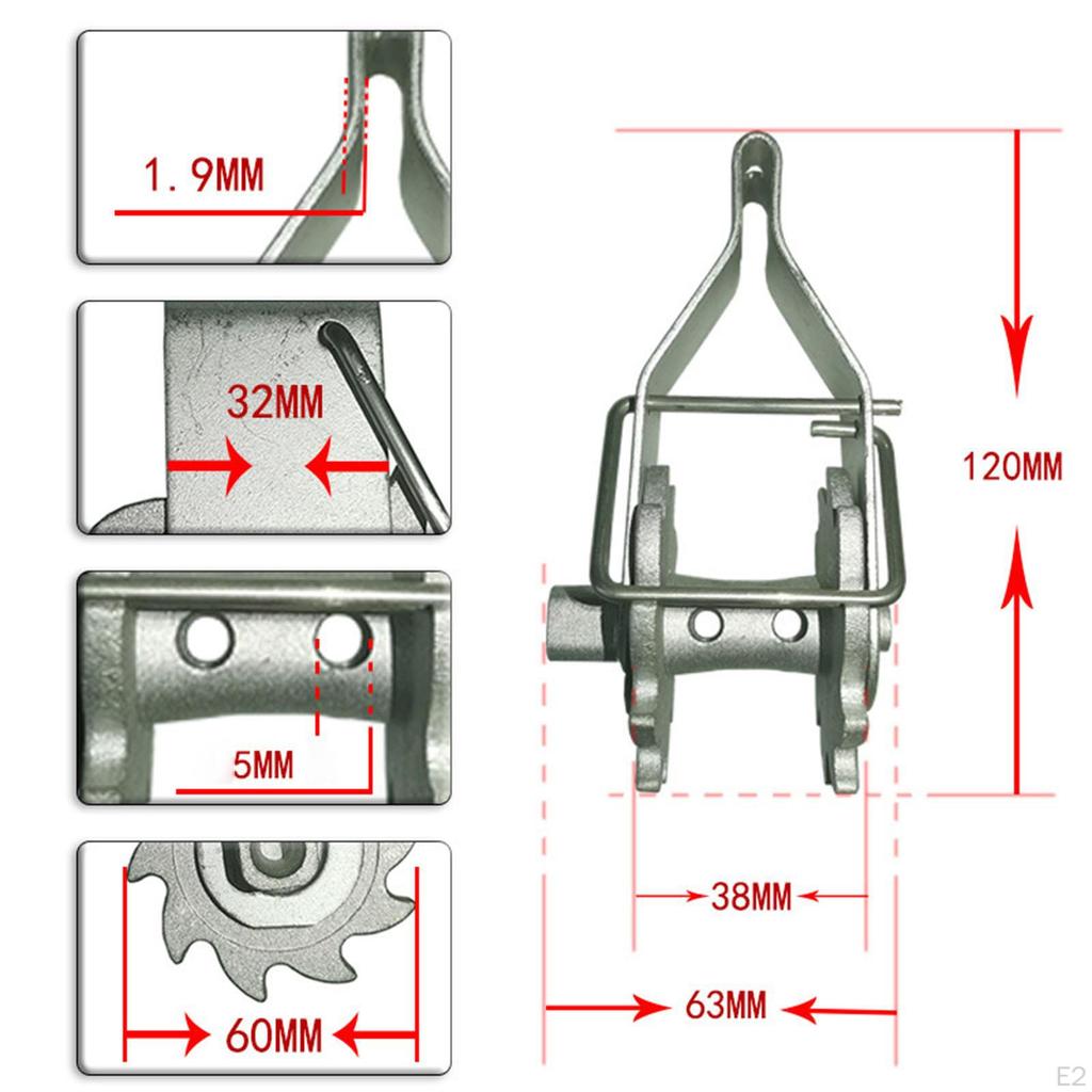 Fence Wire Strainer Premium Tightener for Farm Field Fencing Electric