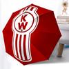 Printed Kenworth LOGOPrinted Folding Umbrella,Outdoor,Leisure,And Travel Umbrella,Durable Umbrella Fabric,Birthday And Holiday Gift