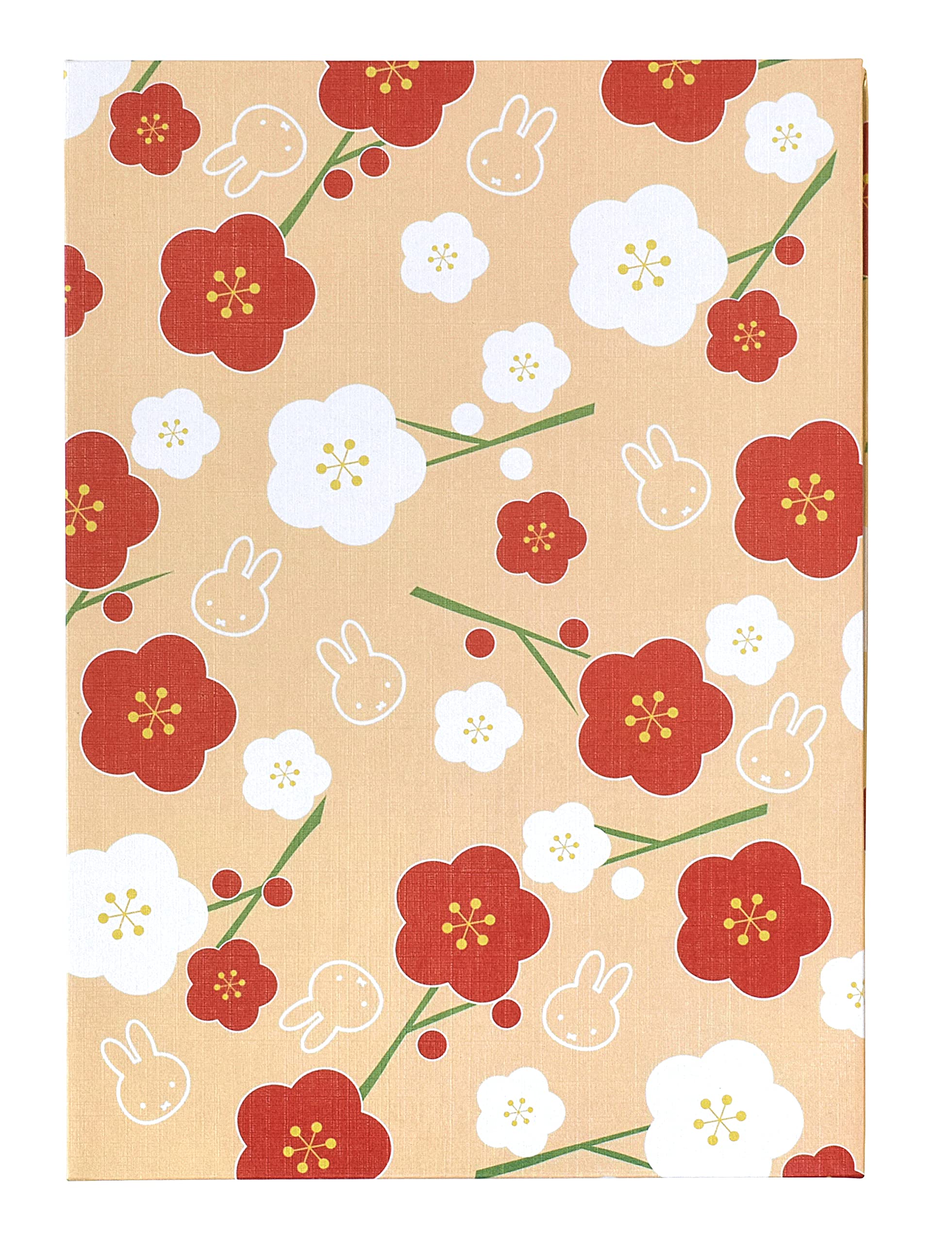 

Miffy Goshuincho Stamp with Plum Blossom Design St.Lady s (Temple Book) [ST-TMF0051] сливовый