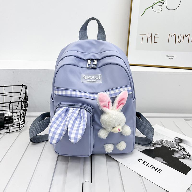 Cute Cartoon Rabbit Large Capacity Children's Backpack For Kindergarten And Outdoor Adventures