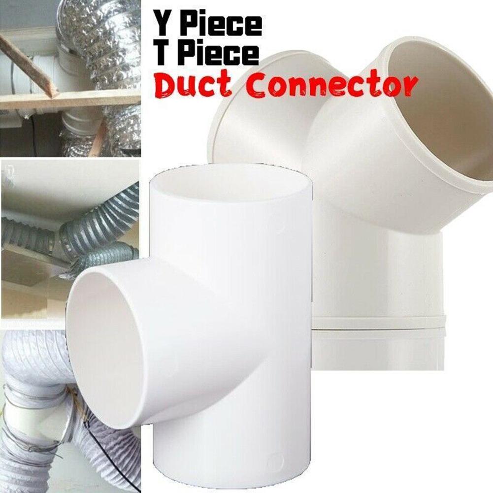 Home Ventilation Duct Pipe 100mm ABS Duct Connector