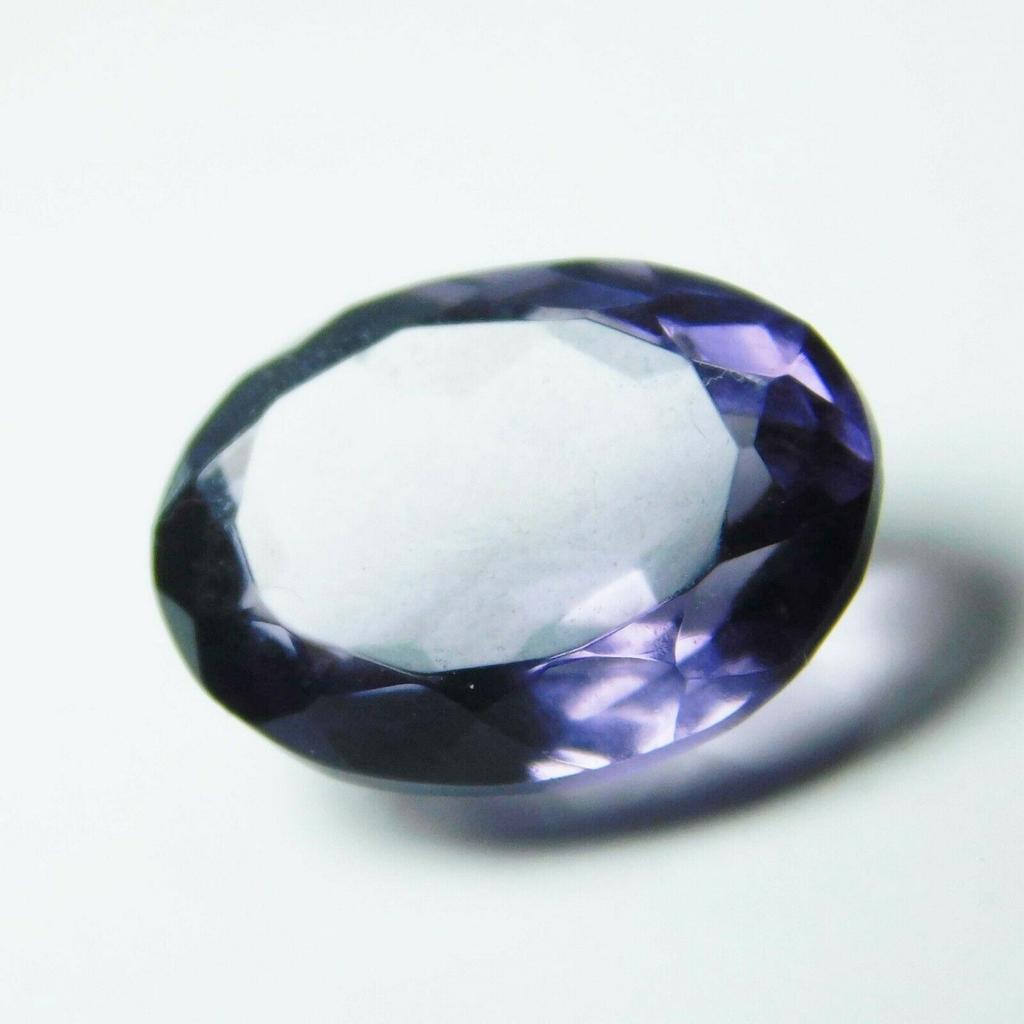 7 Ct Natural Taaffeite Purple Oval Shape Loose Gemstone for Jewelry Making and Gem Collections