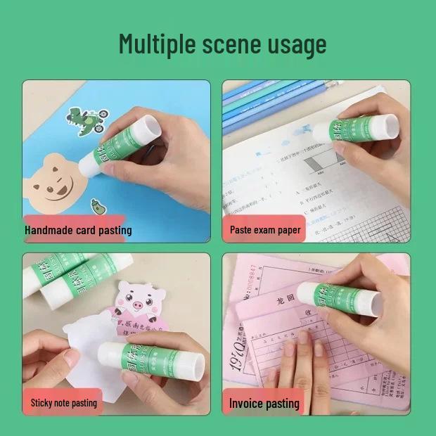 High Viscosity Strong Craft Glue Sticks, Pack of 12