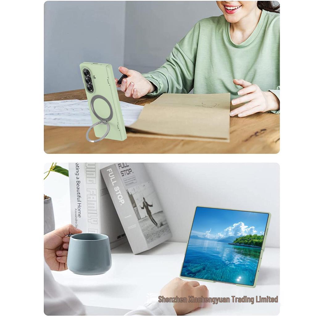 Samsung Z Fold7 360° Rotating Hinge Stand Case