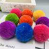 Cashmere DIY Wool and Polyester Plush Pom-Pom Accessories for Pet Toys