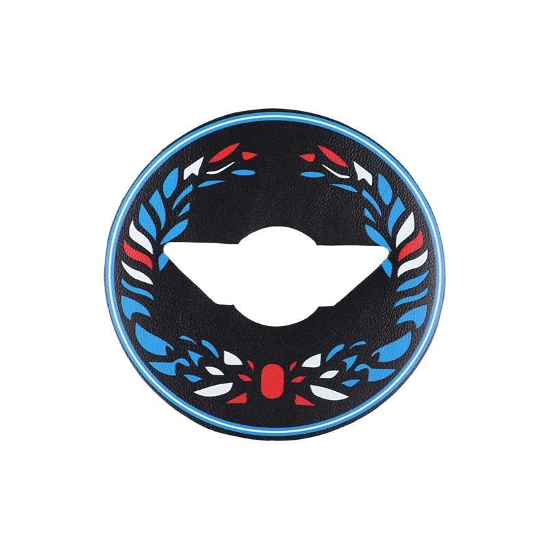 Leather Car Steering Wheel Sticker For Mini Cooper J01 J05 U25 F66 R50 R52 R53 R55 R56 R60 R61 F54 F55 F56 F60 Car Accessories