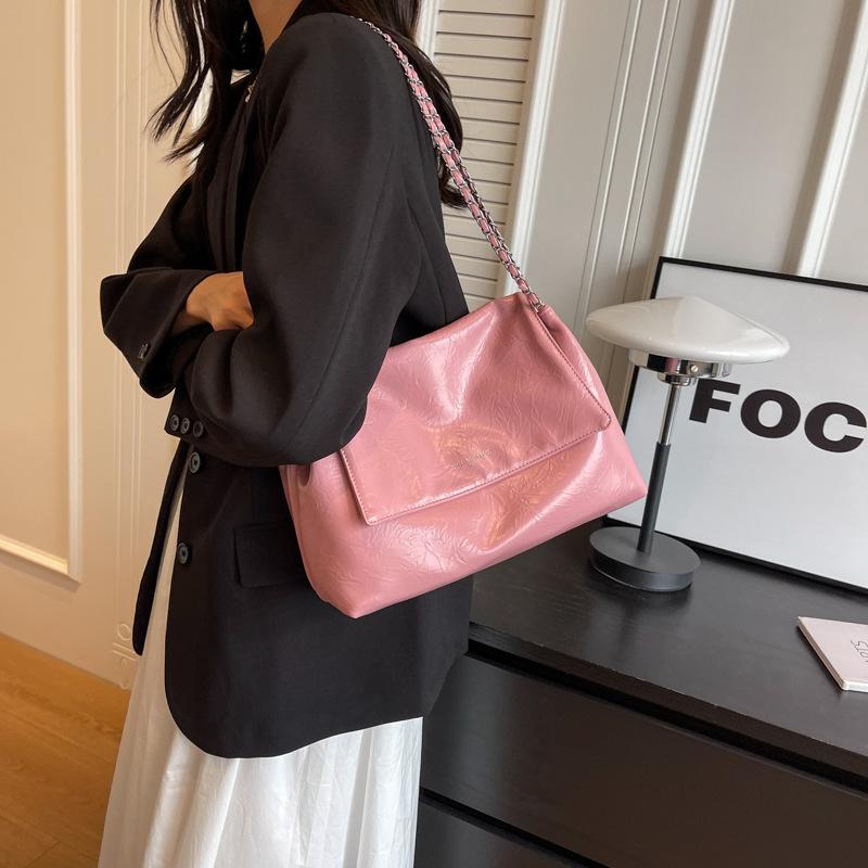 Premium Sense Simple Underarm Bag 2025 New Women's Bag Fashionable Large Capacity Shoulder Bag Trendy Versatile Messenger Bag