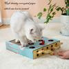Interactive Whack A Mole Cat Toy Corrugated Cardboard Scratcher Multi Functional Grinding Claws Anti Scratch Pet Toy Supplies