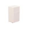 1:12 Miniature Dollhouse Kitchen Toy White Refrigerator Ornament