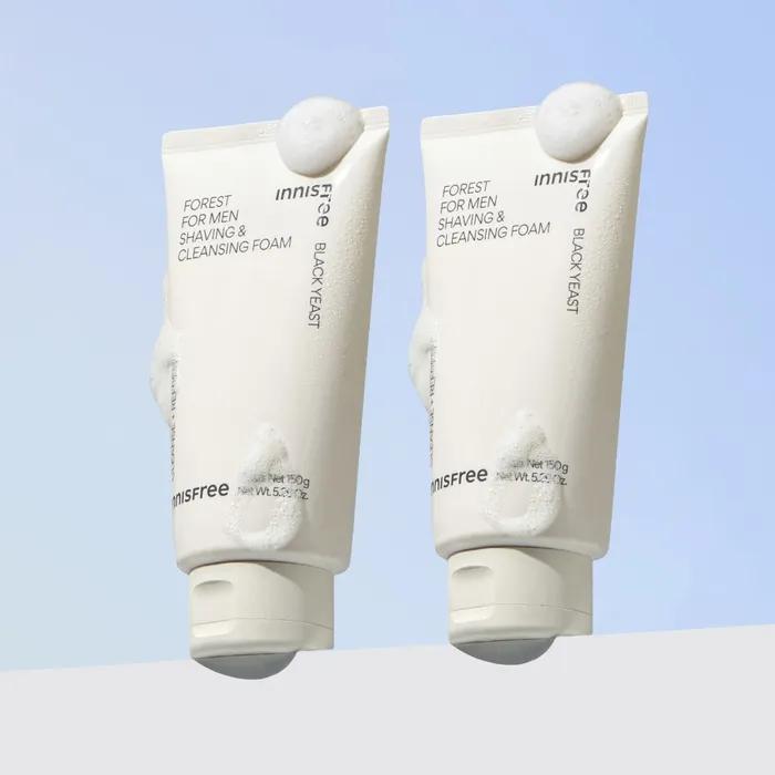Forest For Men Shaving & Cleansing Foam 150g 2 packs