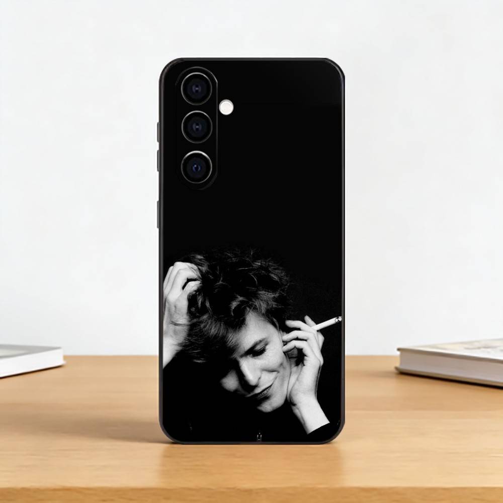 Sänger D-David Bowie Handyhülle Für Samsung Galaxy A73,A72,A71,A70,A53,A52,A51,Weiche Silikon Schwarze Hülle