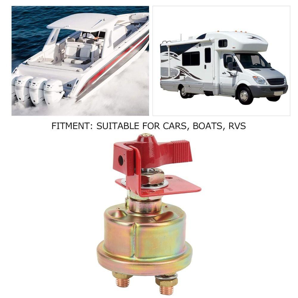 300A Disconnect Switch With Locking Bracket Power Cutoff Isolator Heavy Duty Battery Switch  Boat