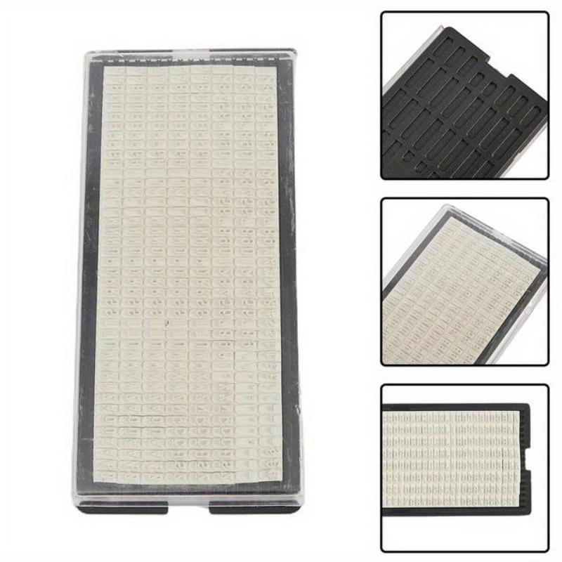 3mm/4mm/6,4mm štítek na razítka Vlastní personalizované jméno Adresa Gumové razítko Příslušenství pro digitální razítko pro vlastní výrobu