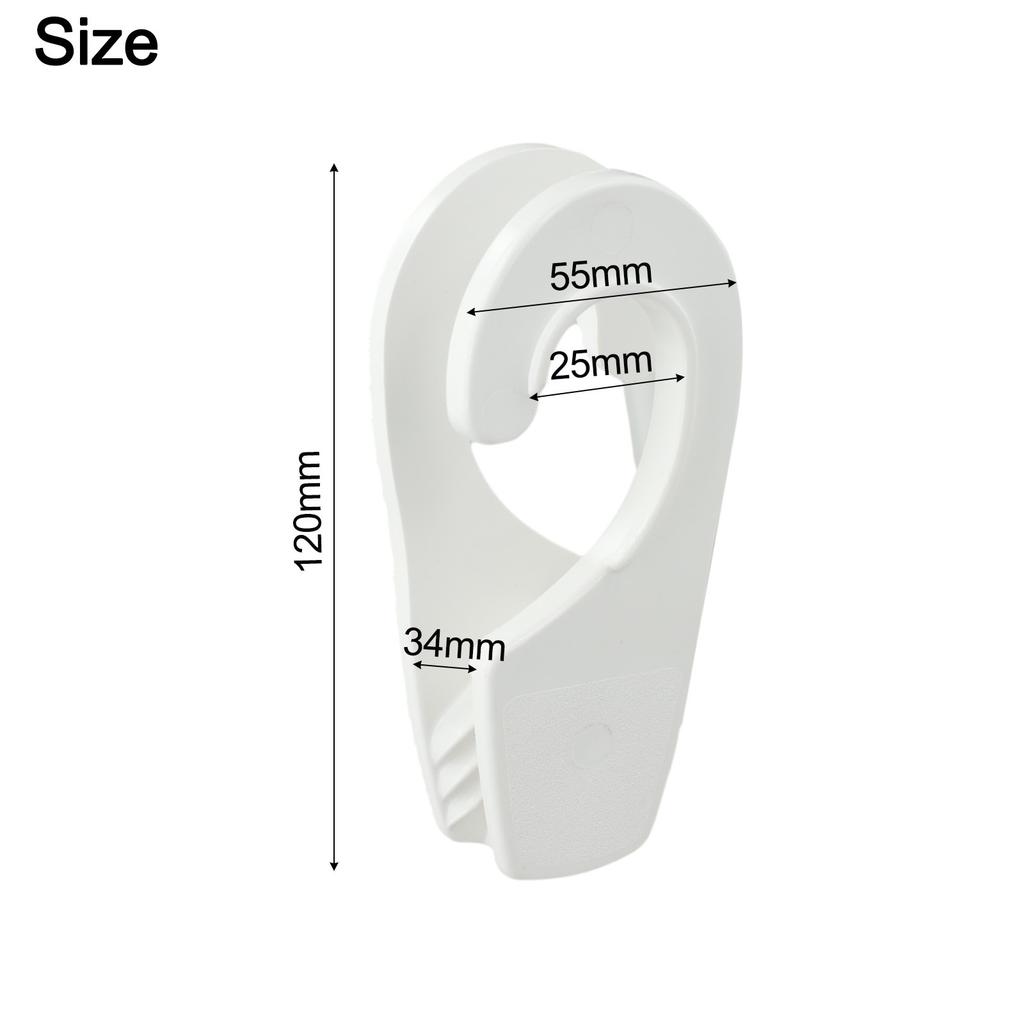 Cable Accessories Mudguard Hook Quick Adjustable Hook Angled Side Entry Grooves
