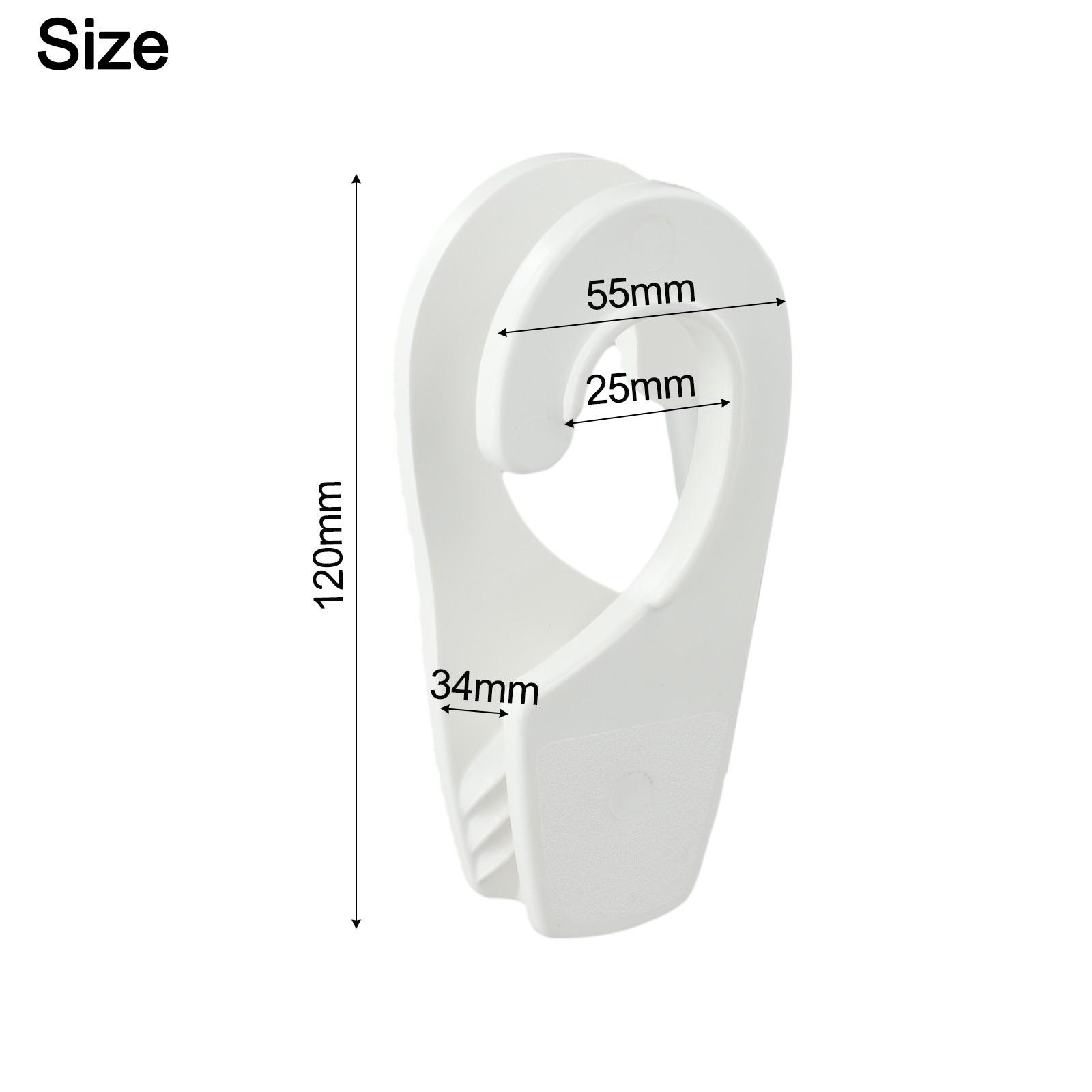 

Аксессуары для кабелей Крюк для крыла Быстро регулируемый крюк белый