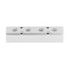 Pneumatic Manifold Air Distribution Block Connector Splitter G1 2 Input G1 4 Output 30x30mmSY30‑02‑4F