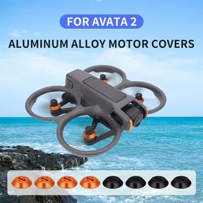 Aluminum Motor Cap Dust Protective Cover for DJI Avata 2 Drone Engine Scratchproof Mount Protector Accessories