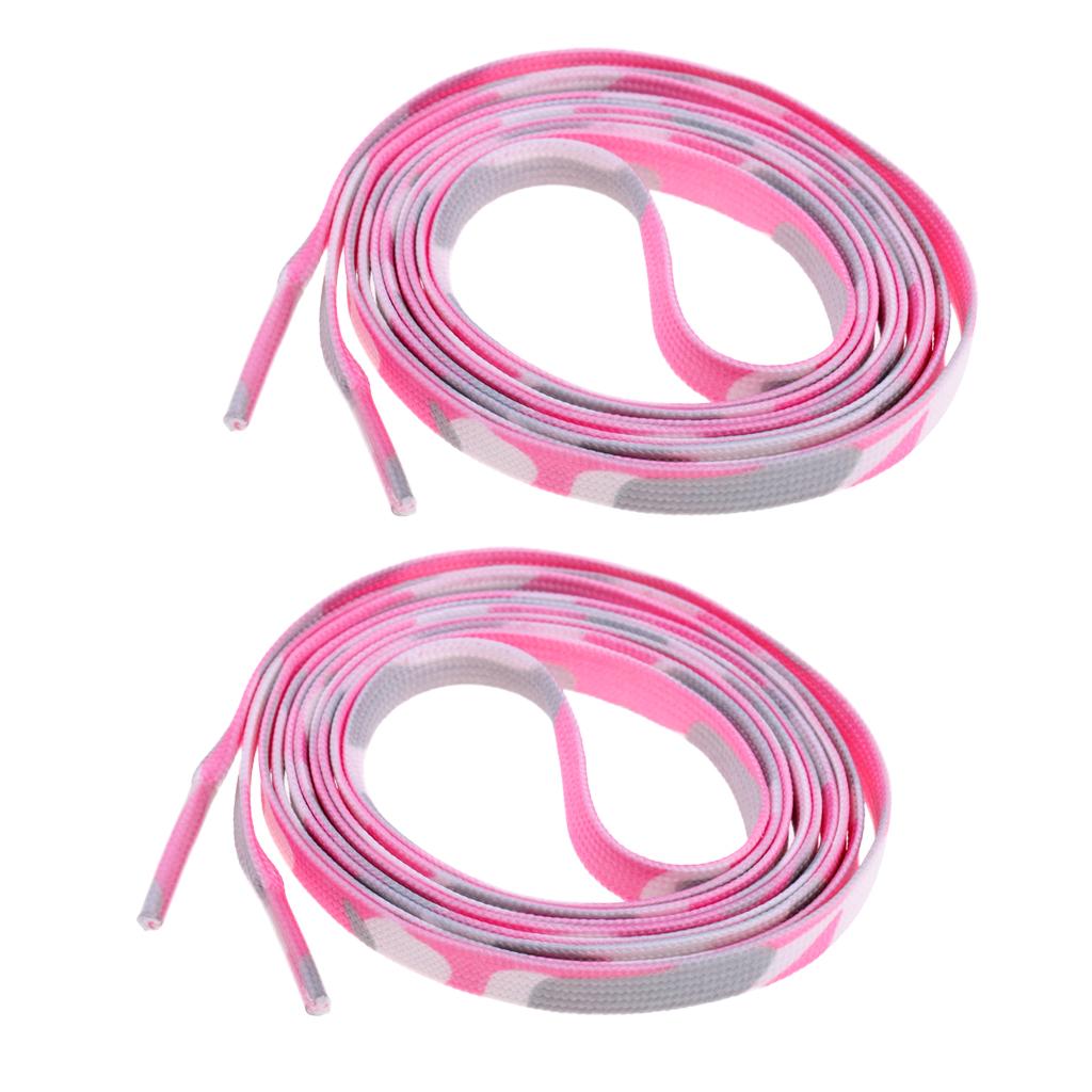 3 Pairs Knitted Laces for Shoes and Roller Skates, Men Women Skates Shoelaces Strings Replacement