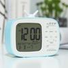 TV Shape Digital Display Alarm Clock With Thermometer and Calendar for Student Bedroom