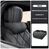 Luxury Nappa Leather Latex Car Neck Pillow For XPENG G3i P7 P7i P7+ G6 G9 G7 EREV X9 MONA M03 GX Ergonomic Support Car Waist