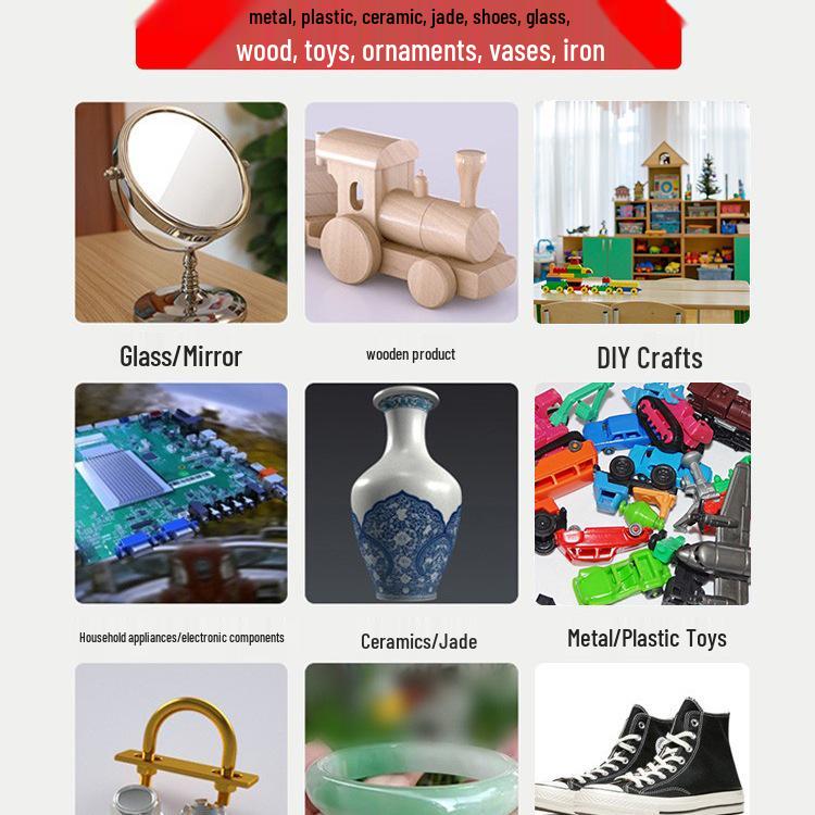 Aigao 603 Universalkleber Super: Starker, Schneller, Wasserdichter Kleber für Metall, Kunststoff, Keramik, Holz, Eisen.