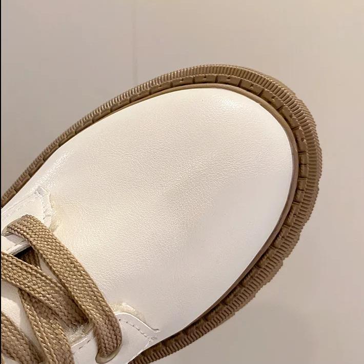 Winter Classic Solid Color Comfortable Motorcycles Boots Sports Women's Shoes High Cotton Flats