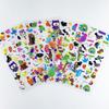4 Sheetsset Cute Birds Cartoon Stickers Children Diy Puffy Pvc Scrapbook Stickers For Kids Notebook Bedroom Decoration